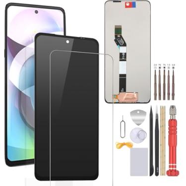 Imagem de FKBAightccy Substituição de tela para Motorola Moto G 5G 2025 para Moto G 5G 2025 XT2513-1 XT2513-2 XT2513V Incell LCD Display Touch Screen Substituição (Preto)