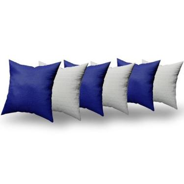 Imagem de Almofadas Decorativas 6 Unidades Com Ziper e Refil Silicone - RT MAGAZ
