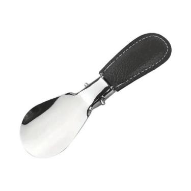 Imagem de Mini Calçador De Sapatos Portátil E Dobrável Em Aço Inoxidável, Fácil 