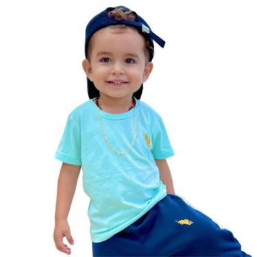 Imagem de Camiseta Infantil 4 ao 8 Básica Manga Curta com Bordado - Patrulha Str