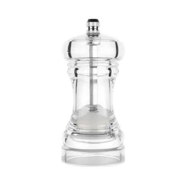 Imagem de Moedor De Pimenta Ajustável Em Acrílico Com Rotor Cerâmico Acessórios 