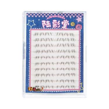 Imagem de Cílios Postiços Naturais E Volumosos Estilo Coreano Manga, 10 Fileiras