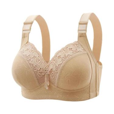 Imagem de Sutiã Esportivo Feminino Grande Tamanho, Sexy, De Renda, Sem Costura, 