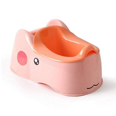 Imagem de HHHJQFAAT Vaso sanitário infantil fofo para meninos e meninas adequado para banheiros de bebês de 1 a 6 anos (cor: A) (B)