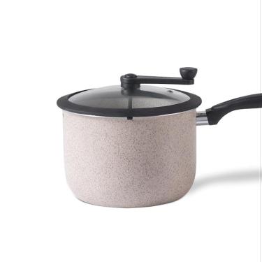 Imagem de Pipoqueira Brinox Pic Poc Ceramic Life 5,5L 22cm Tampa de Vidro