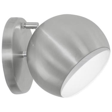 Imagem de Arandela Retrô Bola Lavabo Banheiro Corredor Sacada Escovado - MARRYLU