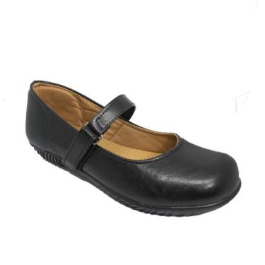 Imagem de Sapato Sapatilha Boneca Fechado Confort Preta - Parishoes, 36