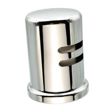 Imagem de FytStycale Tampa para Quebra-vácuo em Máquinas de Lavar Louça, Compatível com a Maioria Dos Modelos com Quebra-vácuo, Peça de Reposição, Leve, Confiável E Fácil, Prata, Tamanho real