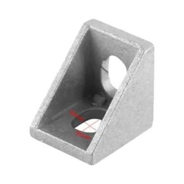 Imagem de Conector De Canto Para Perfil De Alumínio, Suporte De Fixação Para Peç