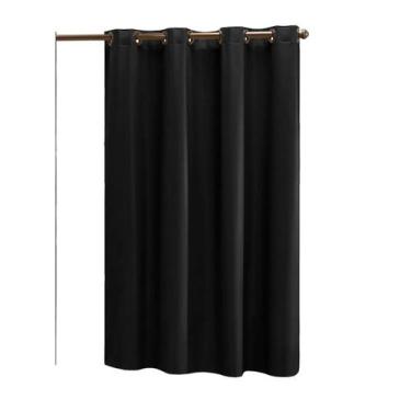 Imagem de Cortina PVC Lisa 1 Parte 1,40 x 2,50m Para Vitrôs e Janela Pequena cor