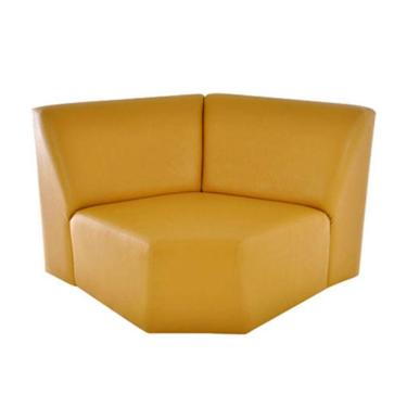 Imagem de Sofá Recepção De Escritório Linha Recepção Napoli Amarelo