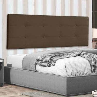 Imagem de Cabeceira Painel Queen 1,60m Berlim Suede Marrom