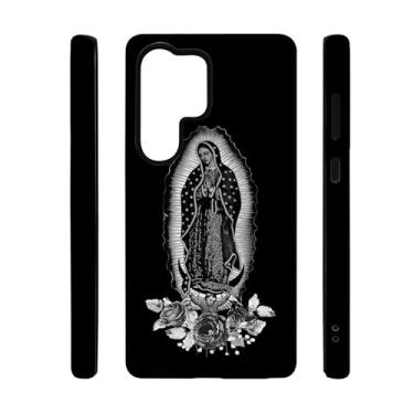 Imagem de qizjio Virgen De Guadalupe Capa de telefone à prova de choque protetora Virgem Maria Nossa Senhora Capa de telefone para Samsung Galaxy S25 Ultra