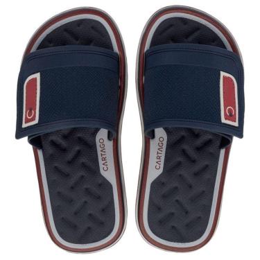 Imagem de Chinelo Slide Masculino Conforto No Calce Moderno Cartago Malaga Sport-Masculino