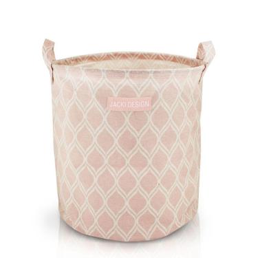 Imagem de Cesto Para Roupa Suja/ Brinquedos Tecido (m) - Linha Loft Pink