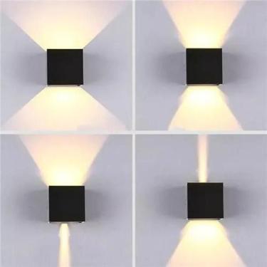 Imagem de Luz De Parede LED À Prova d'Água Para Exterior 6W 12W IP65, Luminária 