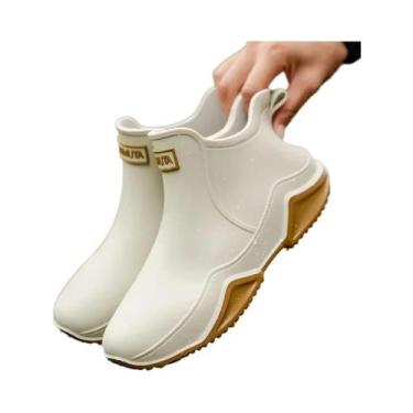 Imagem de Botas De Chuva Unissex Impermeáveis De Cano Baixo, Estilosas Para Pesc
