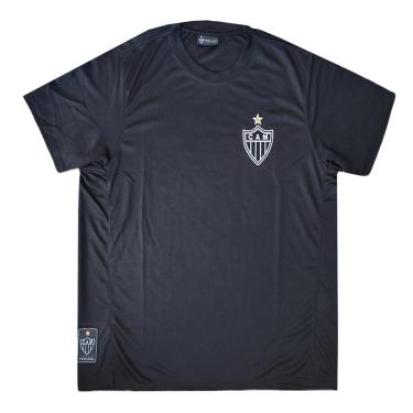 Imagem de Camiseta Atlético Mineiro Preta Licenciada Surf Center Original-Masculino
