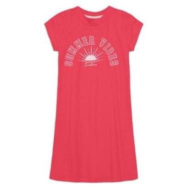 Imagem de Vestido teen menina com strass Brandili Young Vermelho-Feminino