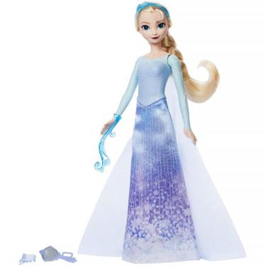Imagem de Boneca Disney Frozen Spin e Reveal Elsa com Acessórios JBG59 - Mattel
