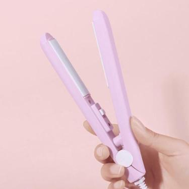 Imagem de Mini Prancha De Cabelo Pequena Chapinha Portátil Bivolt Alisadora Elét