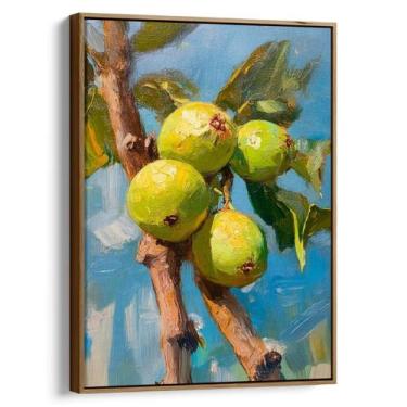 Imagem de Quadro decorativo Goiaba - Art Canvas, 180 x 120 cm, Tabaco