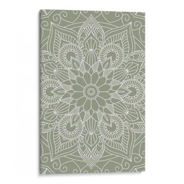 Imagem de Quadro Mandala - Elegância da Natureza Simétrica - Mioquadros, 160x100