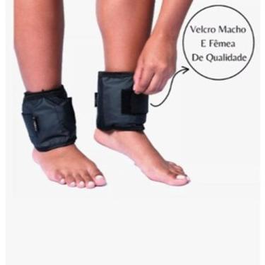 Imagem de Caneleira de Peso Par de 1KG Treino/Exercício/Exercício Funcional/Fitn