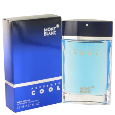 Imagem de Colônia Masculina Presence Cool Colônia Mont Blanc 75 ML Eau De Toilette