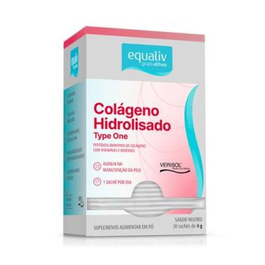 Imagem de Colágeno Hidrolisado Type One Equaliv 30 Saches 4G cada