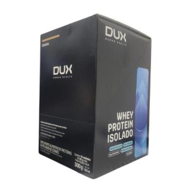 Imagem de Whey Protein Isolado Sabor Cookies CX/10 Sachês Dux Nutrition