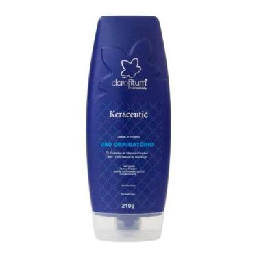 Imagem de Keraceutic Leave-in Finalizador 210g Queratina 3D: Restaura Fios, Bril