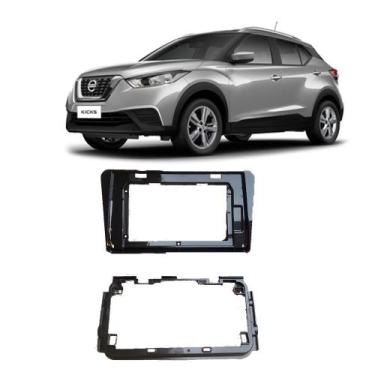 Imagem de Moldura Nissan Kicks 2016 em diante 2Din 10" Black Piano Expex - EPX10