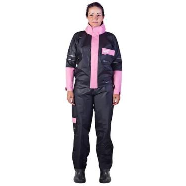 Imagem de Capa De Chuva Feminina Moto Impermeável Pvc Grossa Resistente - 45000,