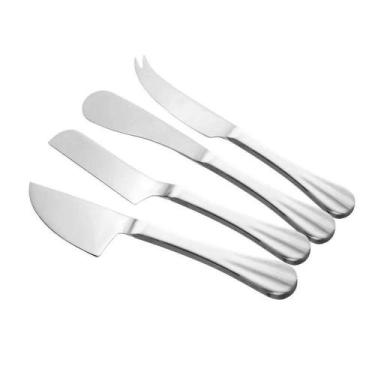 Imagem de Conjunto 4 Facas Aço Inox P-queijo Positano Lyor