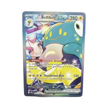 Imagem de Cartas PTCG Psyduck Salamence Crobat Mewtwo DIY EN - Jogo Clássico Fei