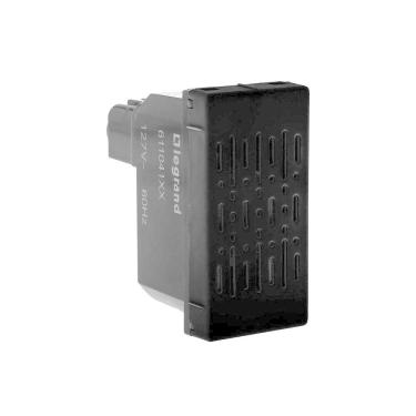 Imagem de Campainha Cigarra 110V Modelo 611040PT com Alcance Sonoro de Até 81 Metros Preta
