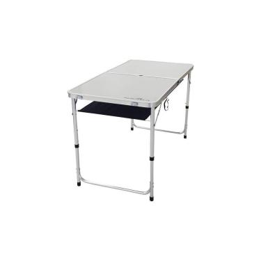 Imagem de Mesa Dobrável Top com Organizador Acoplado em Poliéster Oxford para Camping NTK