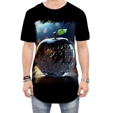 Imagem de Camiseta Longline Maçã Musical de Cristal 9 - Kasubeck Store®, G