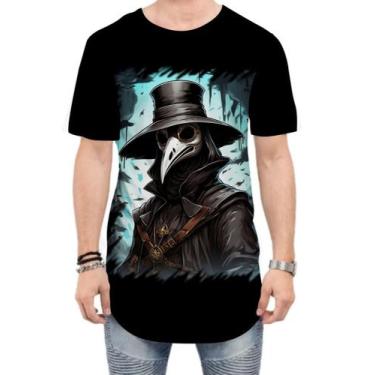 Imagem de Camiseta Longline Máscara da Peste Negra 12 - Kasubeck Store, G