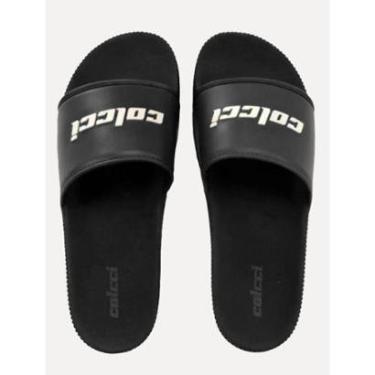 Imagem de Chinelo Colcci Masculino Slide Alisson Preto 806.01.01480 0050 / 407900154-Masculino