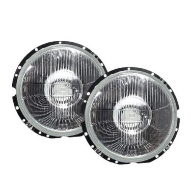 Imagem de Par de Faróis Fusca 1300L 1500 1600 78 79 80 81 82 83 84 85 86 Kombi P