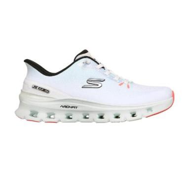 Imagem de Tenis skechers arch fit glide-step pro feminino, 36, Azul claro