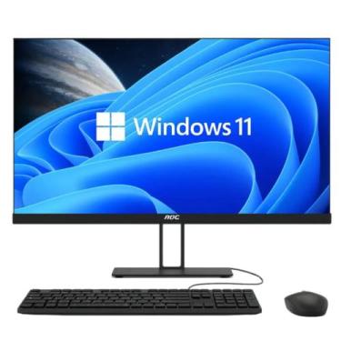 Imagem de Computador All in One AOC 23.8 Full HD Intel Core i512450H 16GB RAM SS