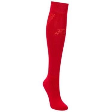 Imagem de Meião Trifil Esportivo de Futebol T08158, Vermelho, 39-43
