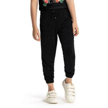Imagem de Calça jogger Infantil Trick Nick Preto
