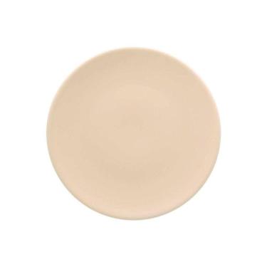 Imagem de Jogo De Pratos Sobremesa Em Cerâmica Unni Com 6 Peças 18,5cm Oxford Merengue
