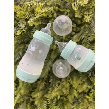Imagem de Kit Mamadeira Anticólica MAM Easy Start Starter Set Verde 2 Unidades