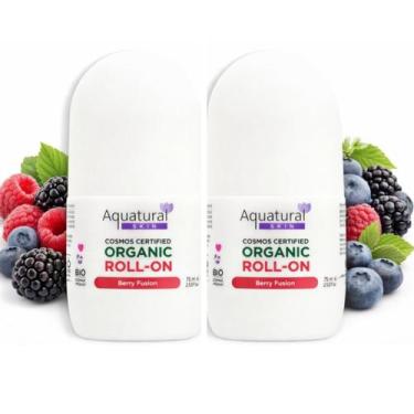 Imagem de Desodorante Orgânico Roll-On Aquatural Berry Fusion 75 ml