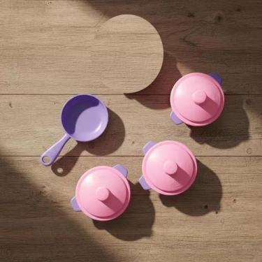 Imagem de Kit Utensílios De Cozinha De Brinquedo Infantil Mini - Sayuri, 3 Panel